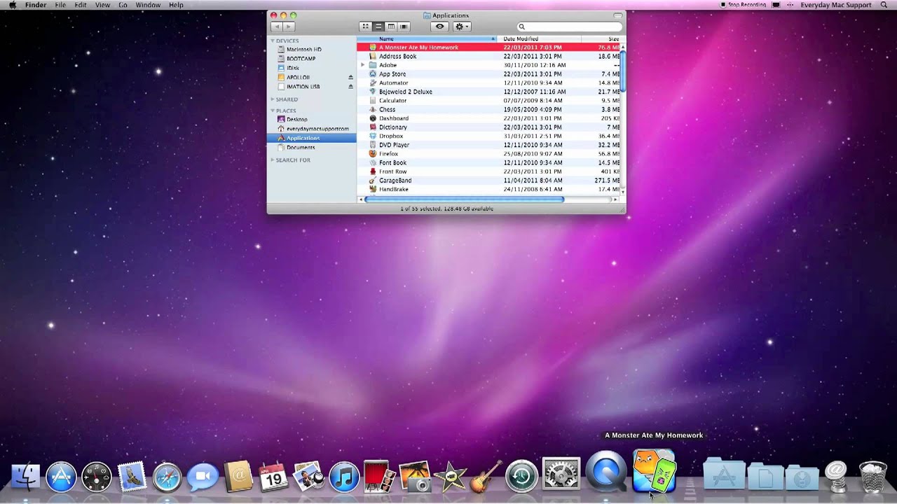 Mac dock download progress bar download